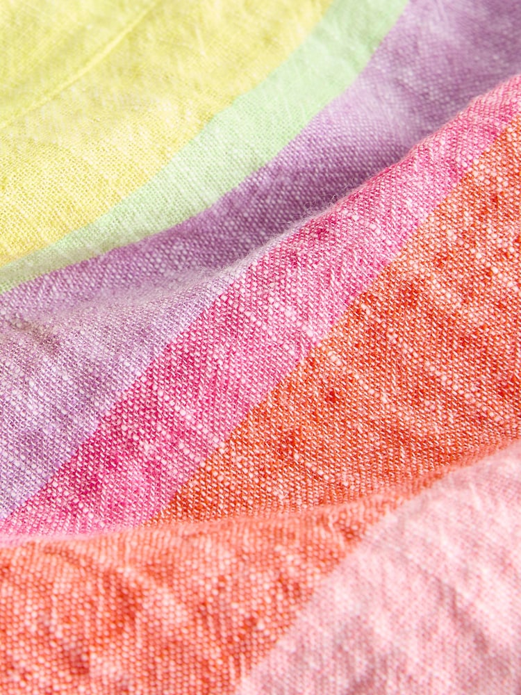 Multi Colour Stripe Double Cloth Board Shorts - Image 8 of 8