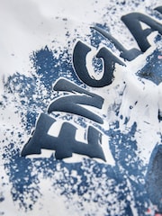 Ecru White England Short Sleeve Graphic T-Shirt (3-16yrs) - Image 7 of 8