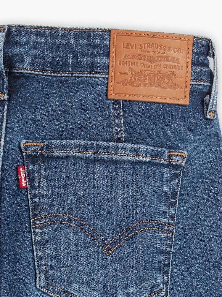 Levi's® Blue 712™ Slim Welt Pocket Jeans - Image 8 of 8