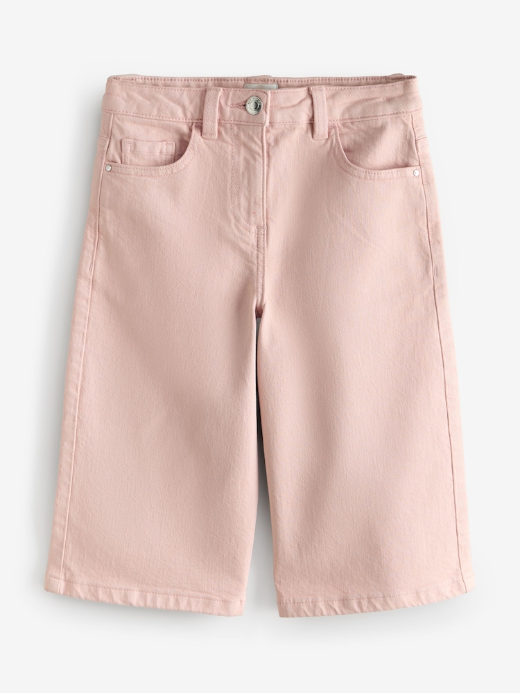 Pink Denim Shorts - Image 1 of 1