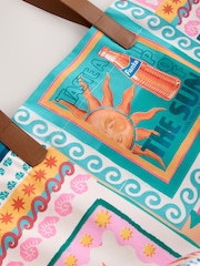 Multicolour Fanta Cotton Tote Bag - Image 7 of 9