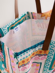 Multicolour Fanta Cotton Tote Bag - Image 9 of 9