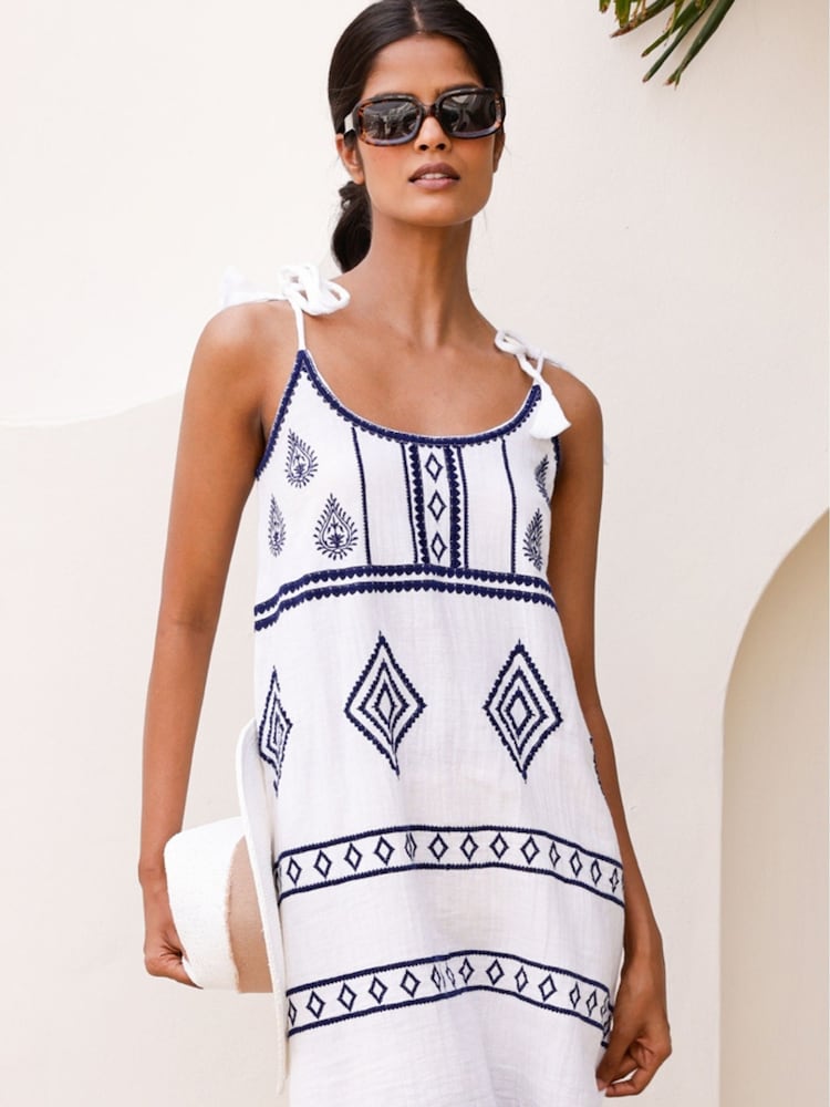 Aspiga Blue Imogen Dress - Image 1 of 3 Aspiga Blue Imogen Dress - Image 1 of 3
