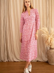 Aspiga Pink Mara Cotton Dress - Image 4 of 5