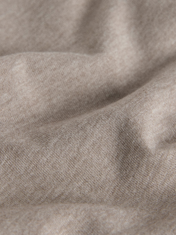 The Set 4 Pack Poly Cotton Blend Twist Front T-Shirts Brown/Cream - Image 6 of 6 The Set 4 Pack Poly Cotton Blend Twist Front T-Shirts Brown/Cream - Image 6 of 6