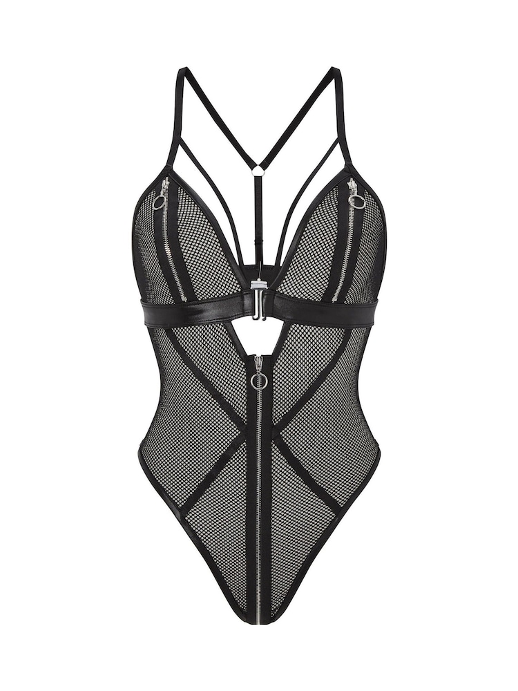 Ann Summers Black Zorah Crotchless Body - Image 4 of 4