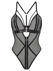 Ann Summers Black Zorah Crotchless Body - Image 6 of 6