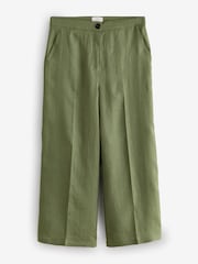 Emme by Marella Green Linen Trousers - Image 1 of 1