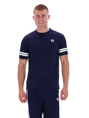 Sergio Tacchini Blue Grello Crew Neck T-Shirt - Image 1 of 7