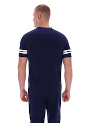 Sergio Tacchini Blue Grello Crew Neck T-Shirt - Image 3 of 7