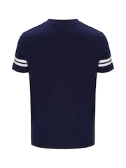 Sergio Tacchini Blue Grello Crew Neck T-Shirt - Image 6 of 7