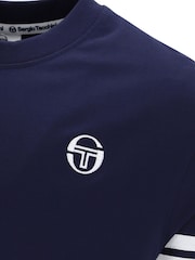 Sergio Tacchini Blue Grello Crew Neck T-Shirt - Image 7 of 7