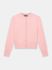 Mint Velvet Pink Wool Blend Knit Cardigan - Image 6 of 7