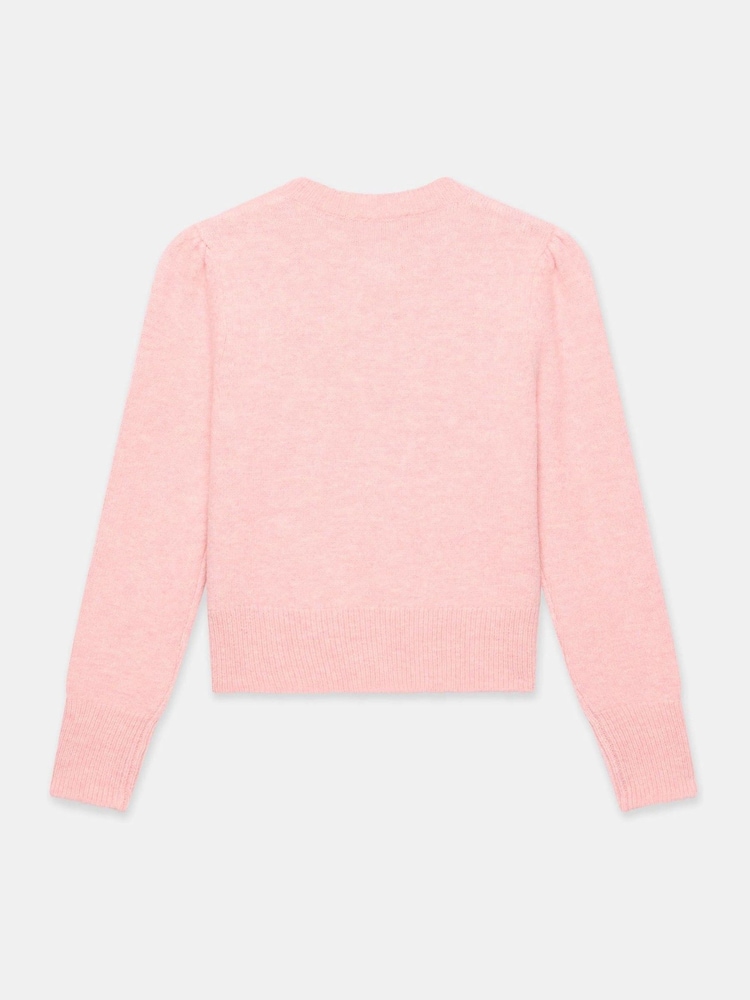 Mint Velvet Pink Wool Blend Knit Cardigan - Image 7 of 7 Mint Velvet Pink Wool Blend Knit Cardigan - Image 7 of 7