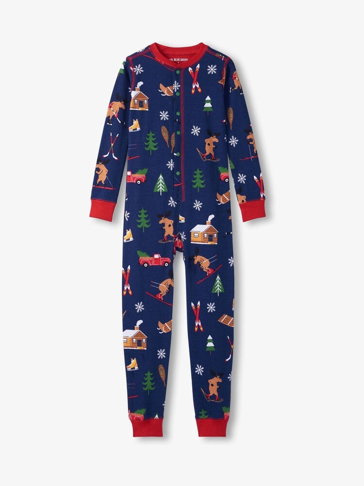Winter Cabin Adult Union Suit - Image 4 of 4 Winter Cabin Adult Union Suit - Image 4 of 4