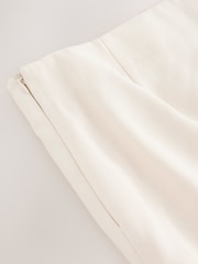 Ecru Soft Touch Mini Skirt - Image 8 of 8