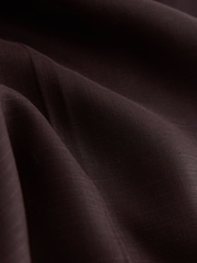 Choklad Brun - Glansiga Byxor med Raka ben - Bild 8 av 8