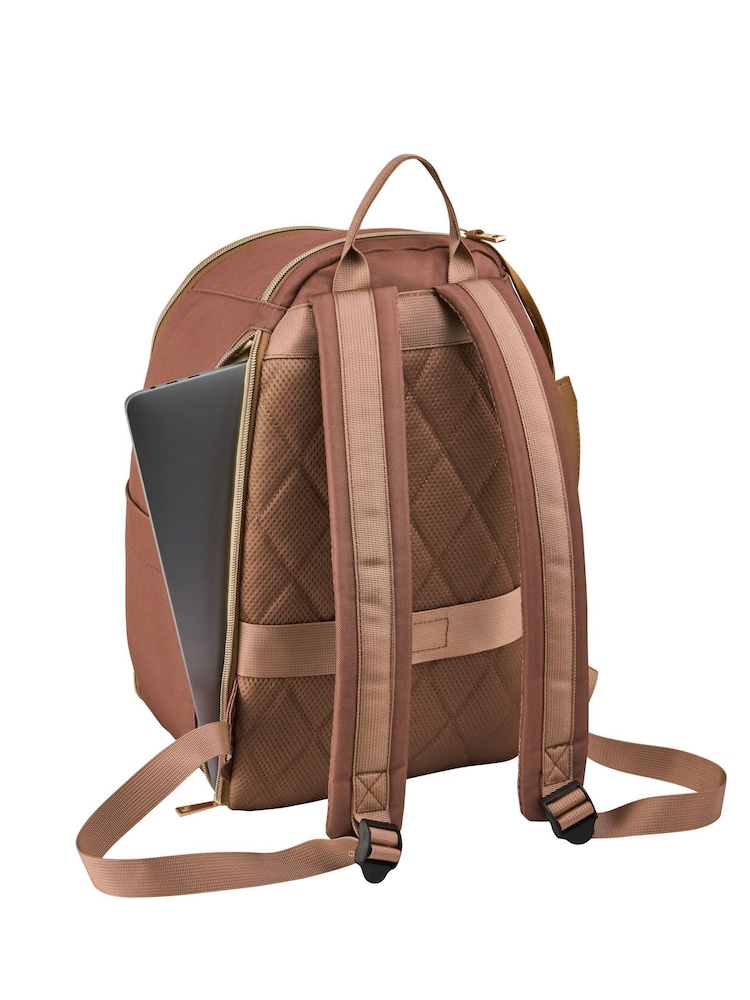 Cabin Max Brown Mocha Travel Hack 40cm Backpack - Image 2 of 6