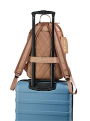 Cabin Max Brown Mocha Travel Hack 40cm Backpack - Image 4 of 6