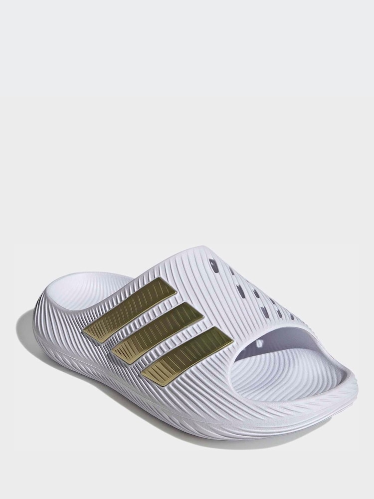 Buy adidas White/Gold Purechill Shoes from the Next UK online shop