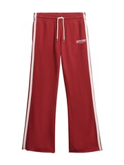 Superdry Red Athletic Stripe Flare Joggers - Image 7 of 8