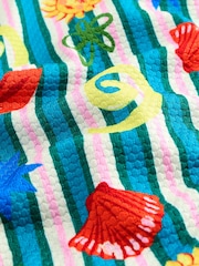 Eleanor Bowmer Blue Stripe High Leg Briefs - Image 6 of 6