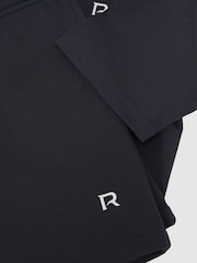 Reiss Avern Logo T-Shirt and Shorts Set Cotton-Blend - Imaginea 1 din 3