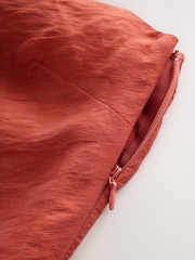 Rust Red Jacquard Checkerboard Halter Top - Image 7 of 8