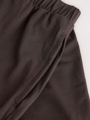 חום שוקולד - טרנינג עשוי ג'רזי - תמונה 7 מתוך 7