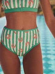 Eleanor Bowmer Green Horseshoe High Waist Tummy Control Briefs - Image 2 of 3