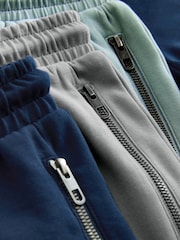 Navy Blue/Grey/Green T-Shirt and Shorts Set Multipack - Image 11 of 12