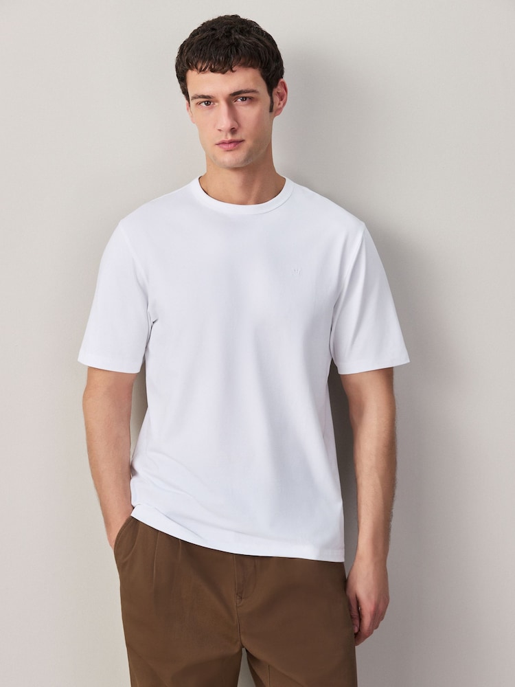 白色 - Trident T-Shirt - 圖片 1，共 7