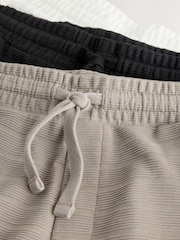 Black/White/Brown T-Shirt and Shorts Set Multipack - Image 12 of 12