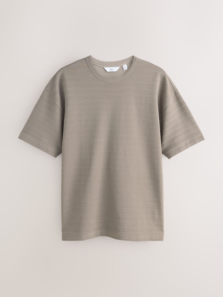 Schwarz/Weiß/Braun - T-Shirt and Shorts Set Multipack - Bild 2 von 9