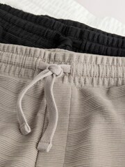 Schwarz/Weiß/Braun - T-Shirt and Shorts Set Multipack - Bild 9 von 9