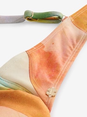 Never Fully Dressed Watercolour Non Padded Underwired Bikini Top - Image 7 of 8