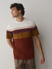 Bleu/Vert/Neutre - Lot de t-shirts à blocs de couleurs 3 - Image 9 de 9