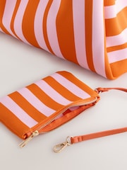 Pink Stripe Flyknit Shoulder Bag - Image 7 of 8
