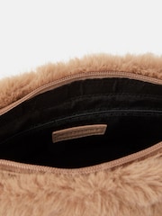 Accessorize Faux Fur Chain Strap Shoulder Bag - Slika 4 iz 4