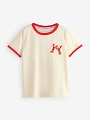 Camiseta Eleanor Bowmer Ringer - Imagem 5 de 8