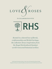 Love & Roses x RHS Pink Embroidered Floral Petite Scallop T-Shirt - Image 3 of 5