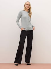 Long Tall Sally Grey Premium Cardigan - Image 3 of 5