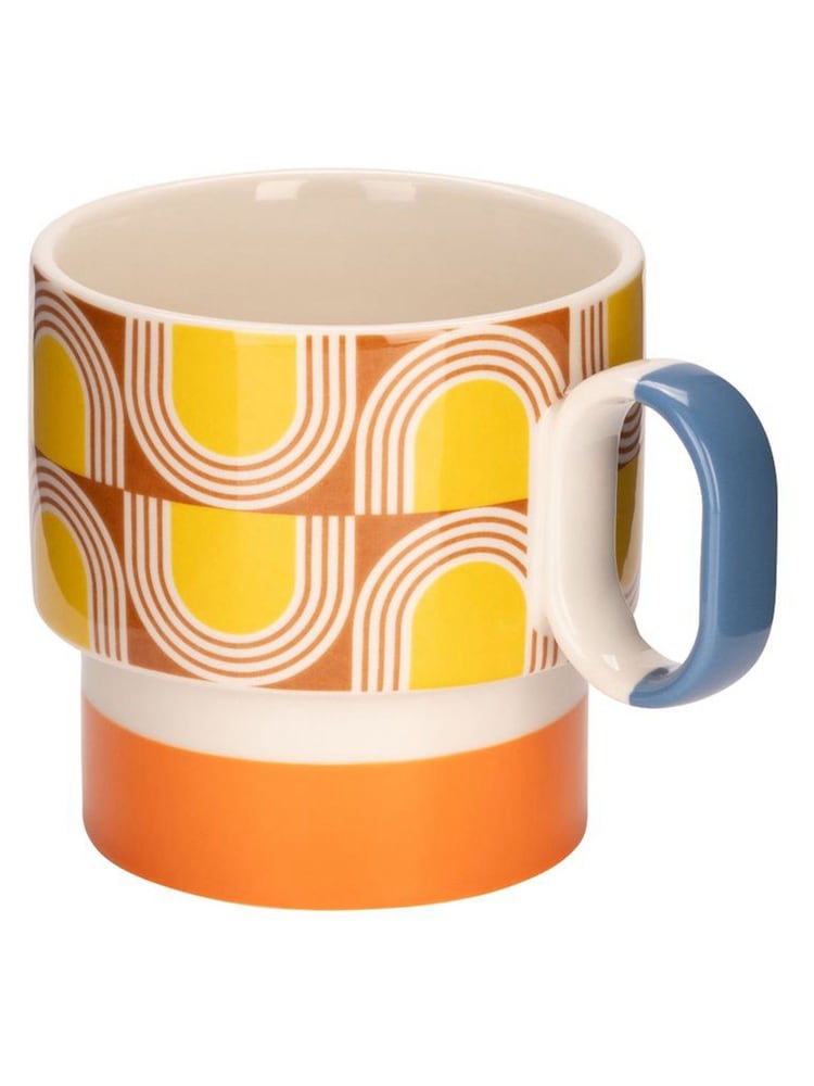 Orla Kiely Multi Aura Mug - Image 2 of 3 Orla Kiely Multi Aura Mug - Image 2 of 3