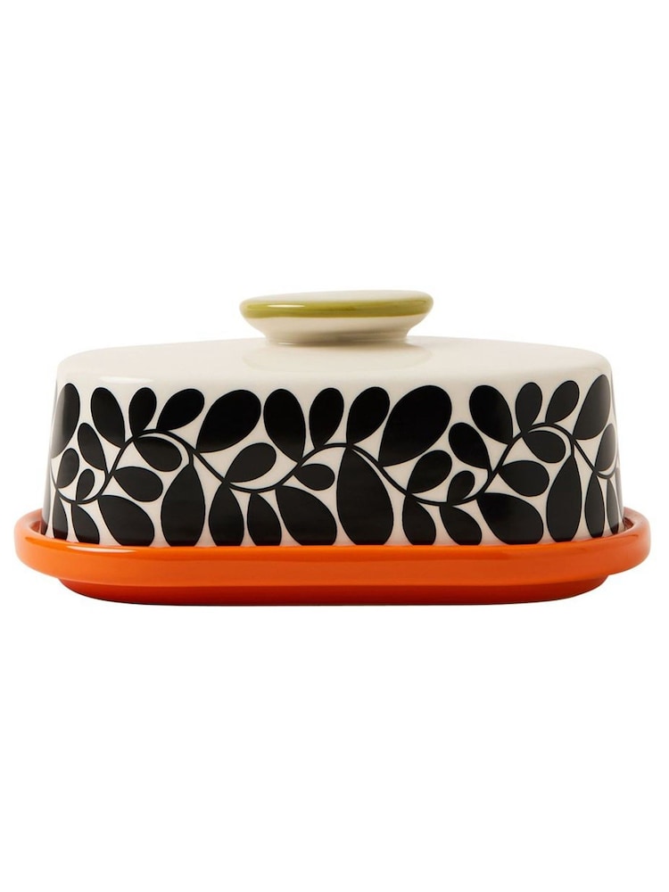 Orla Kiely Multi Sycamore Stripe Butter Dish - Image 2 of 6