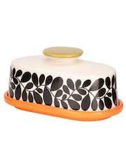 Orla Kiely Multi Sycamore Stripe Butter Dish - Image 4 of 6