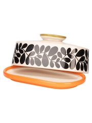Orla Kiely Multi Sycamore Stripe Butter Dish - Image 5 of 6