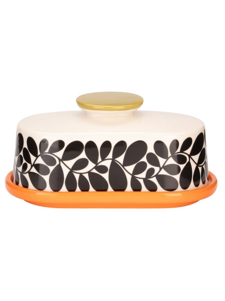 Orla Kiely Multi Sycamore Stripe Butter Dish - Image 6 of 6