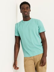 FatFace Lulworth Light Teal Tshirt - Image 1 of 5