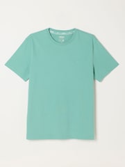 FatFace Lulworth Light Teal Tshirt - Image 5 of 5
