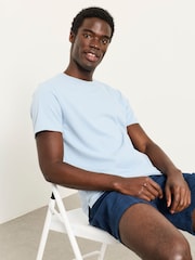 FatFace Lulworth Pale Blue Tshirt - Image 4 of 6